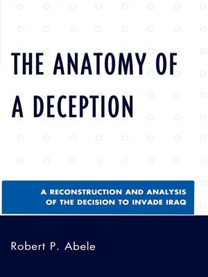 cover image of The Anatomy of a Deception